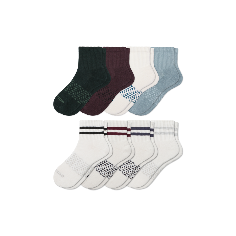 Men's Quarter Sock 8-Pack V4